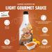 MORE NUTRITION Light Gourmet Sauce 285ml - Sweet and Sour Low-Calorie Sauce No Added Sugar No Unnecessary Fat - Perfect for Healthy Cooking - Buy Online on GoSupps.com