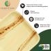 Charity Leaf Compostable 10 Square Palm Leaf Dinner Plates (50-pack) | 100% Natural & Eco-Friendly | Ideal for Parties, Weddings, BBQs & Catering Events - Buy Online on GoSupps.com
