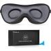 Boniesun Blackout Eye Mask for Side Sleepers - Ultra Thin 3D Contoured Sleep Mask in Skin-Friendly Lycra Fabric - Grey - Buy Online on GoSupps.com