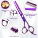 Wenshall Professional Hair Scissor for Hairdressers & Barbers - Stainless Steel Hair Cutting Shears (6.5 inch, Purple) - Buy Online on GoSupps.com