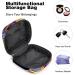 Shop Stylish Women's Storage Pockets & Sustainable Period Kits - Guitar Pattern | Eco-Friendly Feminine Product Bag - Buy Online on GoSupps.com