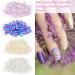 6800 Colorful Rhinestones & Pearl Nail Art Kit - Flatback Gems with Tweezers & Pen for DIY Nail Designs - Buy Online on GoSupps.com