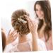 Angoily accessories hair comb bride hair clip Horse eye Fashion women's comb hairpin Crystal hair Diamond headgear girl hair side comb hair combs for women decorative - Buy Online on GoSupps.com