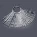2 Set Fan-shaped Nail Art Display Sticks | 100 Tips | Nail Polish Color Sample Sticks Display Board with Metal Ring Holder - Perfect for Nail Art & Home DIY (Clear) - Buy Online on GoSupps.com