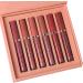 6 Color Matte Liquid Lipstick Set Velvety Lip Gloss Set Long Lasting Waterproof Moisturizing Matte Liquid Lip Gloss Lip Makeup Gift Box - Buy Online on GoSupps.com