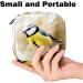Stylish Menstruation Pad Bag with Zipper - Women's Tampon & Napkin Collection Bag (Bird & Forest Animal Design) - Ideal for Girls - Buy Online on GoSupps.com