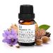 Santal Essential Oil for Diffuser - Inspired by Santal 33 of Le Labo Scent Diffuser Oil with Euro Dropper - Aromatic Luxurious Fragrance Handcrafted in The USA - Glass Bottle 10 ml.