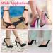 6 Pairs Heel Protectors for Grass - High Heel Stoppers & Caps - 3 Sizes for Perfect Footwear Protection - Buy Online on GoSupps.com
