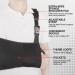 Arm Sling Shoulder Immobilizer with Pocket - Comfort & Support for Surgery Rotator Cuff Elbow Wrist Injuries - Unisex Black - Buy Online on GoSupps.com