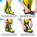 BraceAbility Sleeping Stretch Boot - Plantar Fasciitis Night Splint for Achilles Tendonitis - Medium Size - Buy Online on GoSupps.com