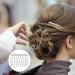 20 Pack Bulk Silver Metal Side Hair Combs for Crafting and Wedding Accessories - Buy Online on GoSupps.com
