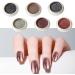 Poudre de ongles chrom e ensemble de poudre chrom e ongles - 6 couleurs Miroir Effet Fingernail Chrome | Shimmer Nail fournit de la poudre pour le festival les rencontres le maquillage 04 D - Buy Online on GoSupps.com
