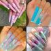 500pcs Clear Extra Long C Curve False Nail Tips | XXL Acrylic Fake Nails with Bag | 10 Sizes Half Cover Straight Square French Tips for Salon & DIY - Buy Online on GoSupps.com
