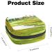 Menstrual Pad Bag with Zipper | Ladies Napkin & Tampon Collection Bags for Women & Girls - Golf Course Design - Buy Online on GoSupps.com