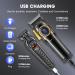 HIENA PRO Professional Hair Clipper and Trimmer Set Cordless Hair Clippers Set for Men Electric Barber Clipper Trimmer Full Kit USB Rechargeable T-Blade Zero Gap Hair Trimmer with LED Display - Buy Online on GoSupps.com
