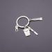 Happyyami Toothbrush Toothpaste Keychain - Metal Pendant Key Chain for Kids, Adults - Birthday Gift - Buy Online on GoSupps.com