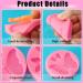 5-Piece Mini Butterfly Silicone Mold Set | Fondant Cake, Chocolate, Polymer Clay Molds | Non-Stick DIY Tool for Cake Decorating | Pink - Buy Online on GoSupps.com
