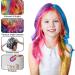 RANJIMA Hair Chalk 8 Colours Temporary Hair Colour Portable Non-Sticky Temporary Luminous Hair Colour Washable Hair Chalk for Halloween Make-Up Birthday DIY Party - Buy Online on GoSupps.com