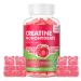 Creatine Monohydrate Gummies 5000mg for Men & Women Chewables Creatine Monohydrate for Muscle Strength Muscle Builder Energy Boost Pre-Workout Supplement(90 Count)-Strawberry Flavor Strawberry 90 Count (Pack of 1)