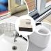 Shakven Window Groove Cleaning Brush Bathroom Tile Scrub Brush Household Dustpan Cleaning Brush Narrow Corner Cleaning Tools for Tight Spaces Grey - Buy Online on GoSupps.com