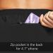 Baleaf Men's 5-Inch Running Shorts with Zipper Pocket and Mesh Liner - Black (Medium) - Buy Online on GoSupps.com