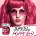 Punky Poppy Red Semi Permanent Hair Color - Vegan, PPD & Paraben Free, Vibrant Dye, Easy to Apply, Lasts 35 Washes - 3.5oz - Buy Online on GoSupps.com