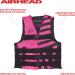 Airhead Trend Youth Life Vest - Pink/Blue S/M for Men and Women - Buy Online on GoSupps.com