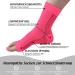 Tomiliold 4 Pair Compression Socks for Women & Men | Ankle Bandage & Achilles Tendon Support | Orthopedic Foot Compression Socks in Pink (Size 34-37) - Buy Online on GoSupps.com