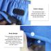 Buy Skin-Friendly Patient Care Clothes for Elderly | Easy Wear Warm & Comfortable | 4XL Blue for Disabilities & Bedridden - Buy Online on GoSupps.com
