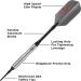 Viper V-Factor 90% Tungsten Soft Tip Darts - 20g with Case - Buy Online on GoSupps.com