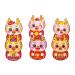 JAYIOLA 6 Red Envelopes for The Chinese Lunar New Year Hong Bao Traditional Gift Red Packets for The Graduation Festival Style B