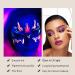 Colored Liquid Eye Liner Long Lasting Matte Liquid Eye Liner UV Neon Pigmented Graphic Liners Face & Body Painting Liner Festival Makeup Kit for Women Girls - Buy Online on GoSupps.com