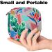 Javenproeqt Portable Women's Binding Bags - Menstrual Cup Pocket & Colorful Pads for Teenage Girls | Tropical Leaves Design - Buy Online on GoSupps.com