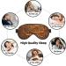 SSIMOO Native American Soft Sleep Eye Mask | Breathable Eye Patch for Women | Perfect Travel & Relaxation Accessory - Black - Buy Online on GoSupps.com