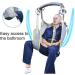 Patient Lift Sling with Four Point Support Medical Patient Lift Mesh Sling with Commode Cutout for Bariatric Nursing Caregiver Elderly Disabled - Buy Online on GoSupps.com