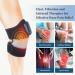 Cordless Knee Massager with Heat - 3-in-1 Heating Pad for Knee Shoulder Elbow | Arthritis Pain Relief Circulation Boost 4 Vibration Modes & 6 Heating Levels - Buy Online on GoSupps.com