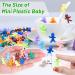 200pcs Mini Plastic Babies for Baby Shower Games - Bulk King Cake Figurines in 10 Colors - Buy Online on GoSupps.com
