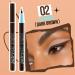 Waterproof smudge-proof eyeliner waterproof liquid eyeliner set of 4 precision-tipped liquid eyeliner pencils - eye makeup cosmetic smudge-proof eyeliner - Buy Online on GoSupps.com