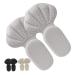3 Pairs High Heel Insole Heel Cushion Insert Heel Inserts Heel Cushions Loose Shoes Insert Non Slip Shoe Pads Too Big Shoe Pads Heel Protection Heel Liner Protector Heel Pads Foam