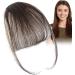 Uozonit Bang Clip in Hair Extensions - Clip on Air Bangs French Bangs Natural Color Clip on Neat Bangs Hair Extension Human Hair Bangs Extensions Stylish Hair Bangs Fringe Hairpieces dark brown - Buy Online on GoSupps.com