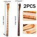 Buy 2pcs 19in Wooden Back Scratchers - Smooth Manual Bamboo Back Scratchers for Itching Relief | Handheld Back Catcher for Adults & Older Men - Buy Online on GoSupps.com