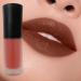 Matte Lip Stain Lip Stain For Women | 4g Matte Lip Stain Women Nourishing Lipstick Daily Makeup Lipstick Non-Greasy Long Lasting For Travel Stage - Buy Online on GoSupps.com