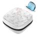 GIAPB Sanitary Napkin Storage Bag Period Bag Tampon Bag Makeup Bag Pad Pouch White Rose Gold Marble Color4057