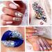 DIY Nails Rhinestones Nail Art Cosmetics Clothes Design Jewels Diamond Accessories Style4 nail art jewels accessories - Buy Online on GoSupps.com