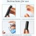 Portable Refillable Mini Perfume Atomizer Bottles - Travel Accessories (10ml 2 Pack) - Black & White - Buy Online on GoSupps.com