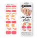 MOYOU LONDON Semi Cured Gel Nail Wraps 20 Pcs Gel Nail Polish Strips for Salon-Quality Manicure Set with Nail File & Wooden Cuticle Stick (UV/LED Lamp Required) - NailsbyBethany 01