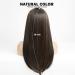 HAIRCUBE Long Natural Black Wigs with Highlights - Straight Fringe Wig for Women - Daily Wear - Buy Online on GoSupps.com