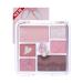I'M MEME Wonder Soft Layer Palette - 7 Shades | Portable Size Versatile Blendable Neutral Colors with Soft Texture 02 My Bunny 0.23 Oz