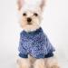 Yikeyo X-Small Blue Dog Sweater: Winter Warm Fluffy Pet Coat for Small Dogs - Chihuahua, Yorkie, Teacup - Cat Apparel Outfit - Buy Online on GoSupps.com