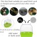 Kathson Bird Bathtub for Cage - Parrot Hanging Bath Tube Shower Box Bowl Accessory for Pet Birds - Ideal for Lovebirds, Canary, Budgies - Clear (Random Color) - Buy Online on GoSupps.com